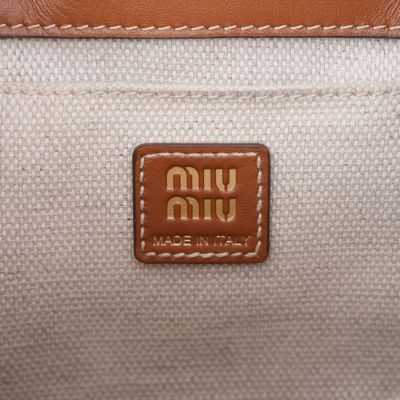 MIU MIU(USED)미우미우 5BZ043 가죽 백팩